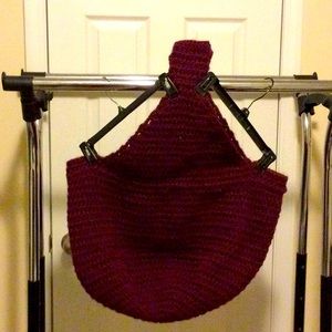 Brand New Hand Crochet Hobo Bag